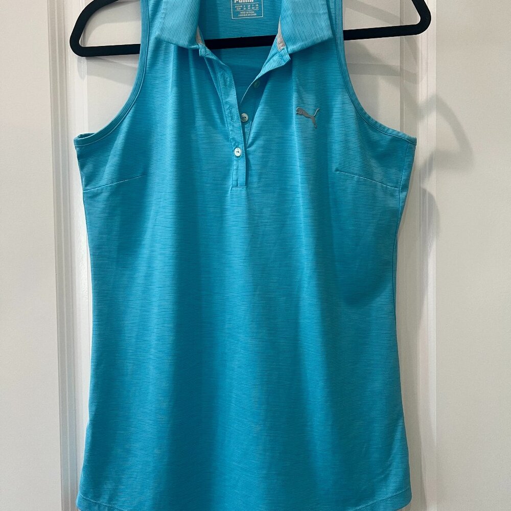 Ladies v neck, Puma golf tank